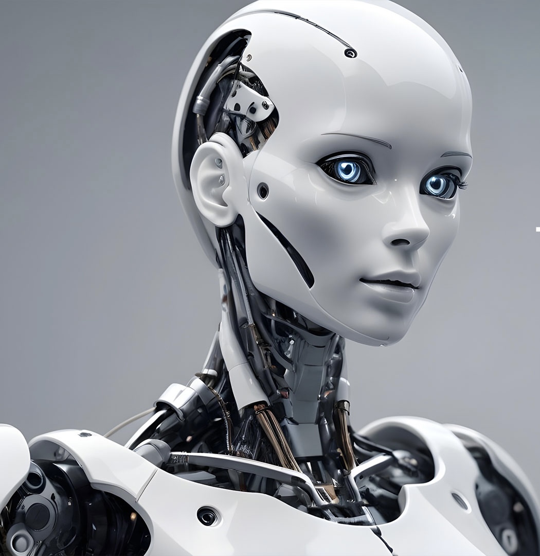 AI robot representing Deep Tech